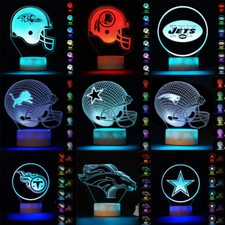 3D LED NFL Rugby Fußball