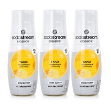 SodaStream Getränke-Sirup classics Tonic ohne Zucker 440ml (3er Pack)