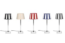 Design Tischlampe gestreifter
