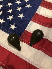 Orig. M151 Cucv Willys M1009 Antenna Ball 2x! 2 Set Antennenkugel Tip Cap Hmmwv