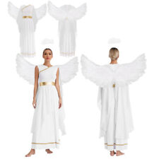 Damen Outfits Himmlisch Kostüm Wächter Kleid Engel Fancy Dress Up Shows Antike
