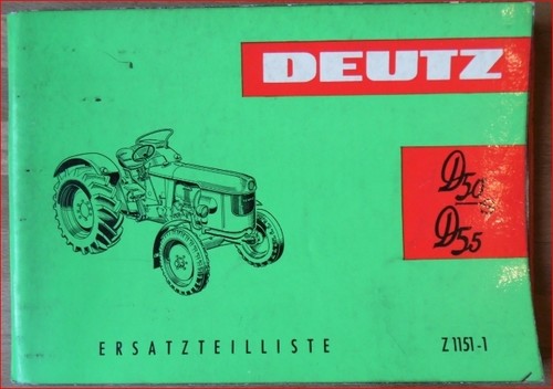Deutz schlepper d - schlepper, s