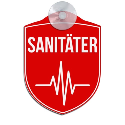 Sanitäter schild für - für, arzt