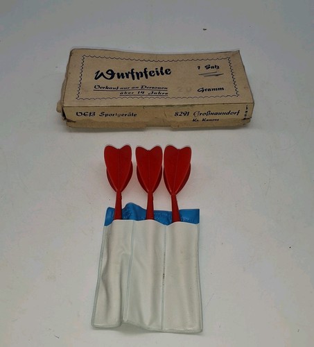Ddr wurfpfeile pfeile - wurfpfeile, rot