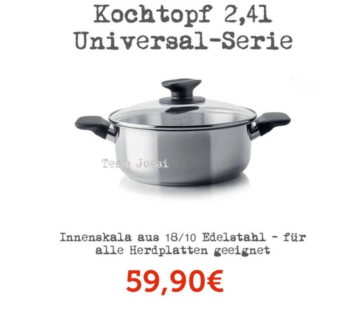 Tupperware kochtopf 4l - tupperware, 2,4l