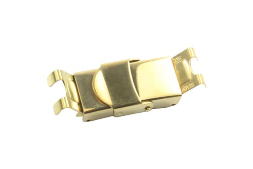 Edelstahl verschluss golden - golden, id