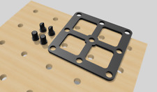 Bohrlehre Schablone 3x3