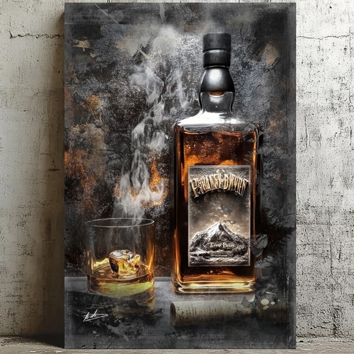 Leinwand bild whiskey bar - bar, club