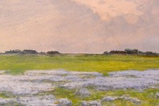Magnus Weidemann (1880-1967), Sylt: Blick nach Keitum 1949,  50% Reduktion