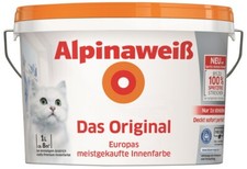 Alpina Wandfarbe Weiß Das
