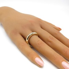 585 gold ring bombiert - 585/-er,