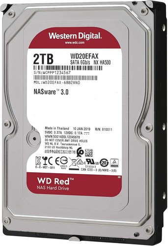Western digital red 2tb - western,
