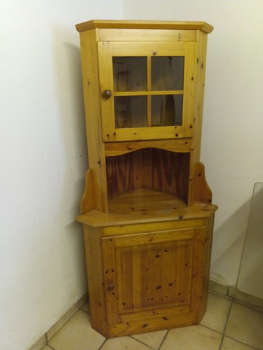 Eckschrank eckvitrine - eckvitrine,