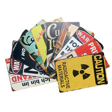 Set Blechschilder Mancave