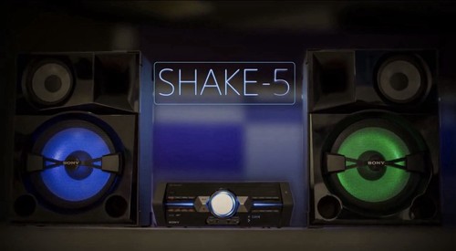 Sony shake hifi system - hifi-system, mit