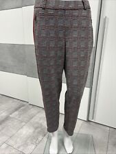 Hose Damen grau schwarz rot kariert Karohose - top Zustand