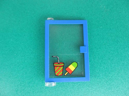 Lego tür links 73436 blau - links,