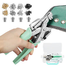 Ösenzangen Set Profi Ösenzange mit Hebeltechnik Sichere Ösenpresse 3mm+5mm 160pc