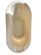 bébé-jou® Badewanne Click Steppe Baby gelb mit Motiv 86 cm