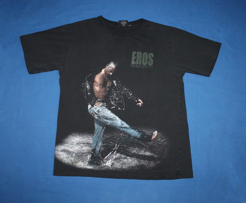 Y2k eros ramazzotti shirt - eros,