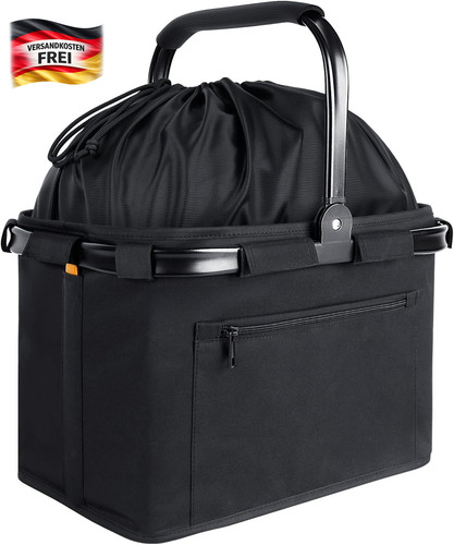 Faltbarer einkaufskorb 38l - faltbarer,