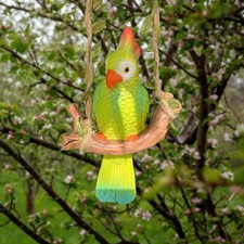 Hängende Papagei-Statue