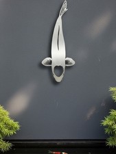 Tancho Edelstahl V2A Koi 30cm
