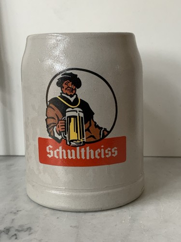 Vintage liter bierkrug - vintage,