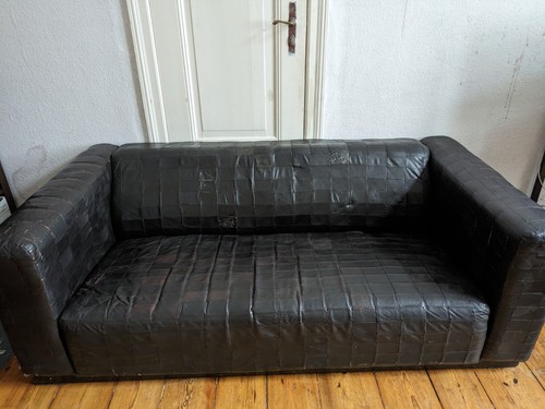 Vintage ikea ledercouch - vintage,