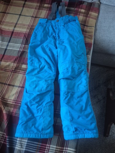 Skihose blau mädchen 128 - skihose,