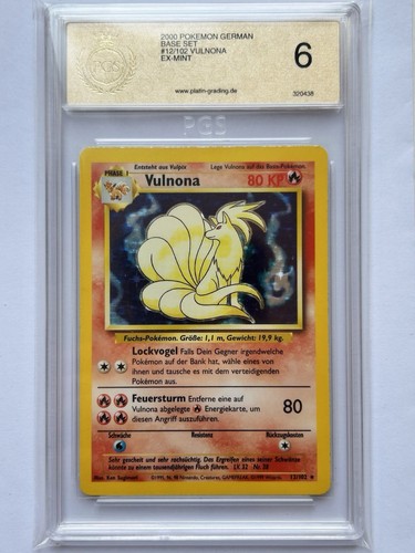 Pokémon karte vulnona holo - vulnona,