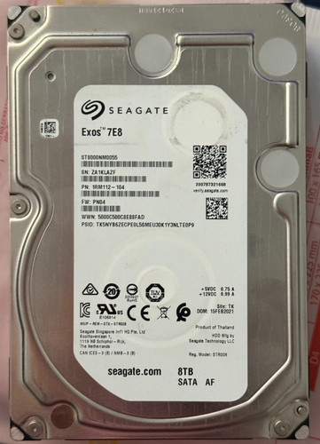 Seagate 8tb exos - seagate,