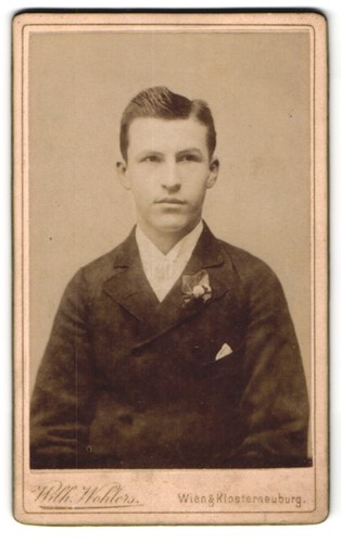 Fotografie wilh wohler - wohler,, wien