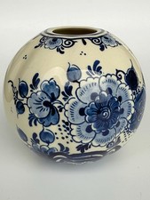 Royal Goedewaagen Delft Blau Keramik Vase 12 cm – Handarbeit Holland