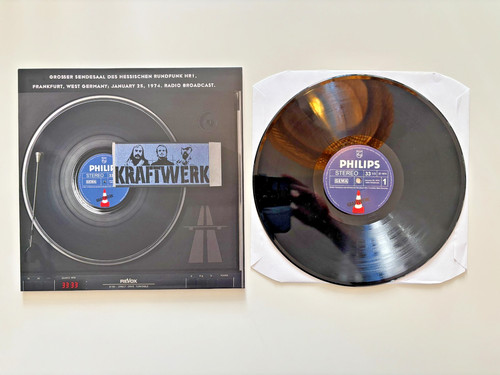 Kraftwerk live frankfurt - lp,
