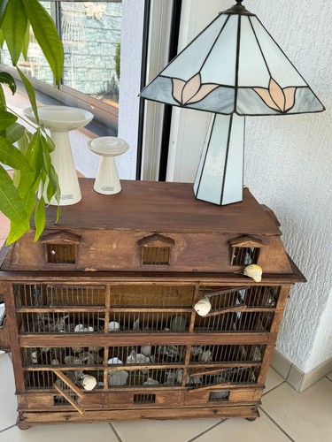 Alter antiker vogelkäfig aus - vogelkäfig,