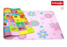 DWINGULER Krabbelmatte Blumengarten 230x140cm