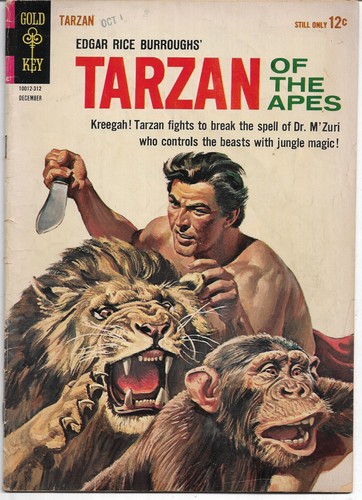 Gold key silver age tarzan - gold, :