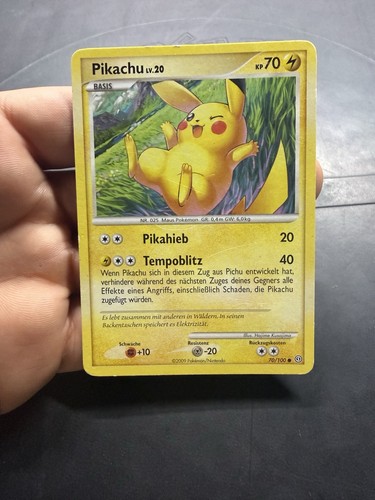 Pokémon karte pikachu - karte,