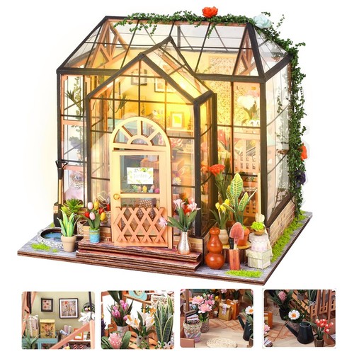 Miniatur diy puppenhaus - miniatur,