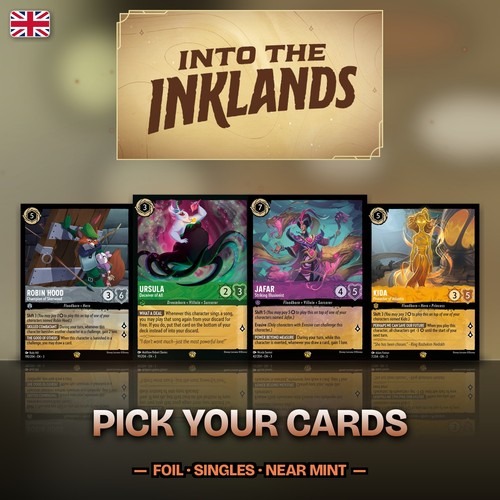 Disney lorcana cards - cards, into