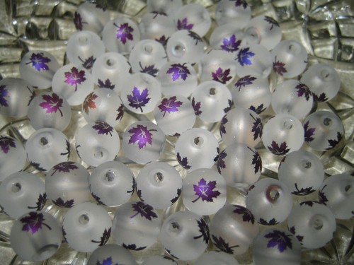 Glasperlen mix matte - -,