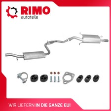 Volvo S40 V40 1.6 1.8 2.0 (1999-2004) Mittel+Endschalldämpfer Auspuff