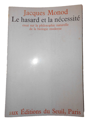 Jaques monod hasard - jaques, monod---le