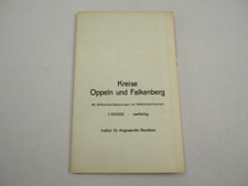 Landkarte Meßtischblatt Schlesien Kreis Oppeln und Falkenberg