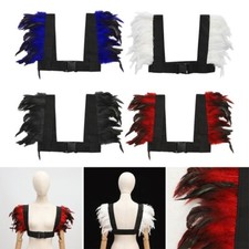 1Pc Unisex Feder Cape Schal