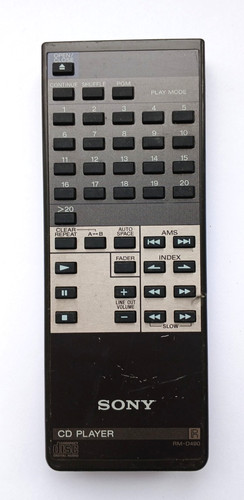 Original sony d490 - sony, rm-d490