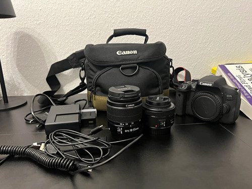 Canon eos 750d - ca., 1000
