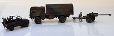 1:35 Lkw 7 t milgl/glw MB G-Klasse Wolf LfH M101 105mm Model Kit pro built Bw