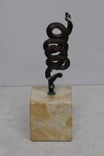 Skulptur Kupfer Marmor